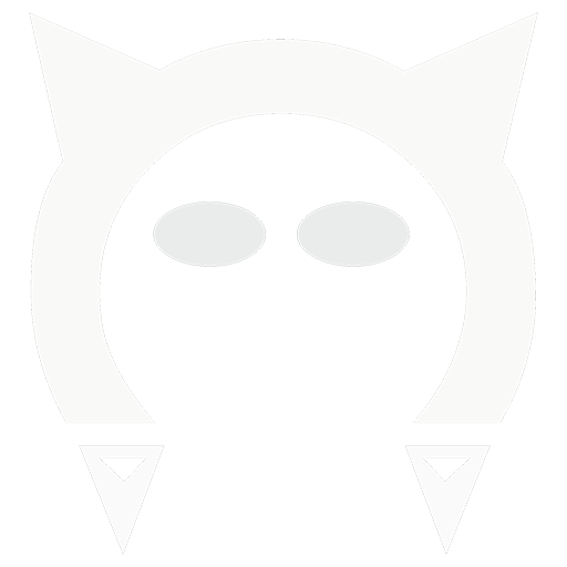 RocketCat-Flying-Cat-Face-Logo-White
